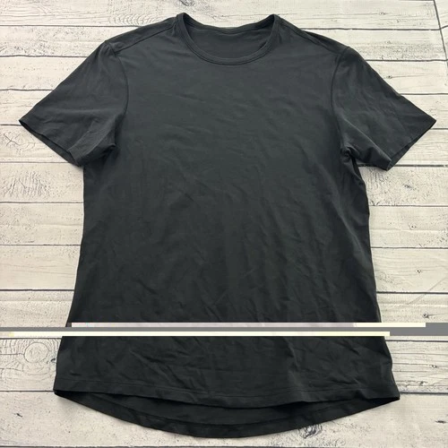 Lululemon Short Sleeve Basic T Shirt Men's Large Black