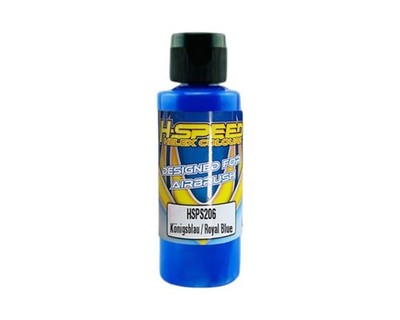 H-SPEED Lexan Airbrush Farbe 60ml Königsblau HSPS206 