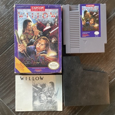 Willow for Nintendo NES Complete In Box CIB - Box, Game, Manual, Styrofoam
