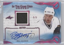 2019-20 Leaf ITG Used Auto Magenta Spectrum 5/5 Bill Guerin #UA-BG1 Auto fm0