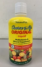 Natures Plus Source of Life Multivitamin and Mineral Supplement 30 fl oz
