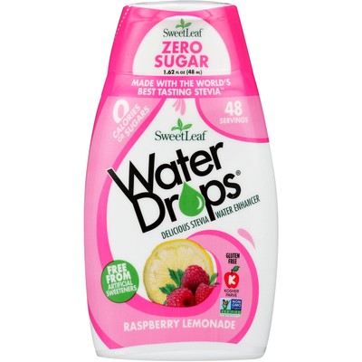 Sweetleaf Water Drops Stevia Water Enhancer Raspberry Lemonade 1.62 Oz