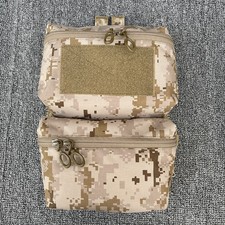 Tactical Zip On Back Panel Pouch Bag Assault FERRO Style Backpack For FCPC V5