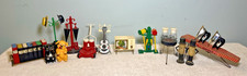 Lot Of 11 Vintage Unique Novelty Salt & Pepper Shakers Lawnmower TV Croquet BBQ