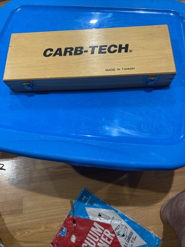 CARB-TECH ROUTER BITS IN WOOD CASE NEW ? LOT OF 8