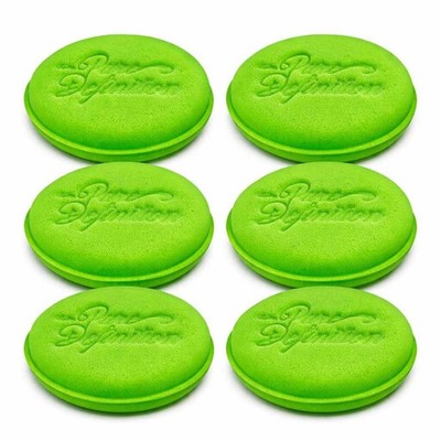 Auto Wachs Applikator Pad Polierpads 6er Pack Schaum Autopolitur App Pure Definition