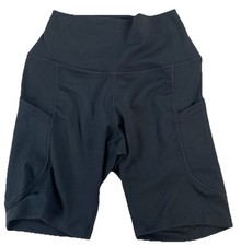 Nike One Dri-Fit Black High Rise Pockets Women's Biker Shorts Size S NWT