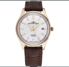 New Zeno Jules Classic Automatic White Dial Men's Watch 4942-2824-PGRG2