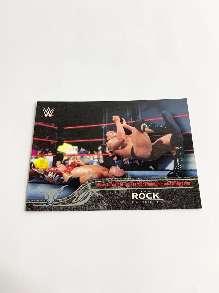 2016 Topps WWE - The Rock #16 for sale | eBay