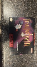 Final Fantasy III Super Nintendo SNES Authentic Cartridge Tested Working CIB