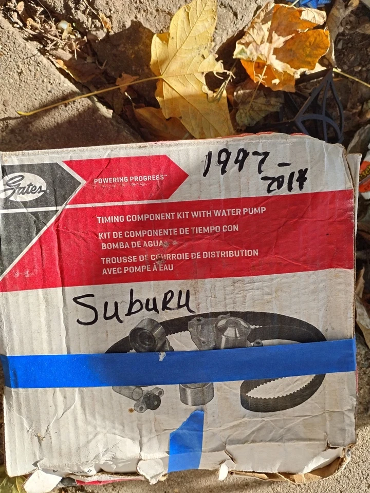 Kit de correa de distribución compatible con Subaru Forester 2006-2010 con bomba de agua Foto 2 de 2