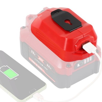 USB Adapter Charger Converter For Craftsman 20V Battery Power Source CMCB002B