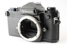 Nikon FE Black SLR 35mm Film Camera Body w/MD-12 From JAPAN Exc 5