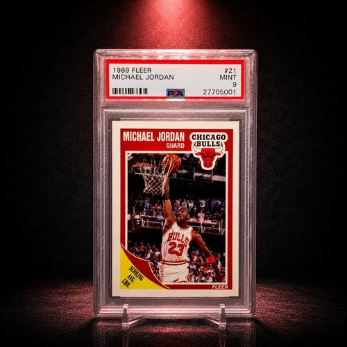 Jordan 1989 Fleer Jordan #21