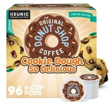 The Original Donut Shop Cookie Dough K-Cup Pods, Flavored Coffee, 96 Count