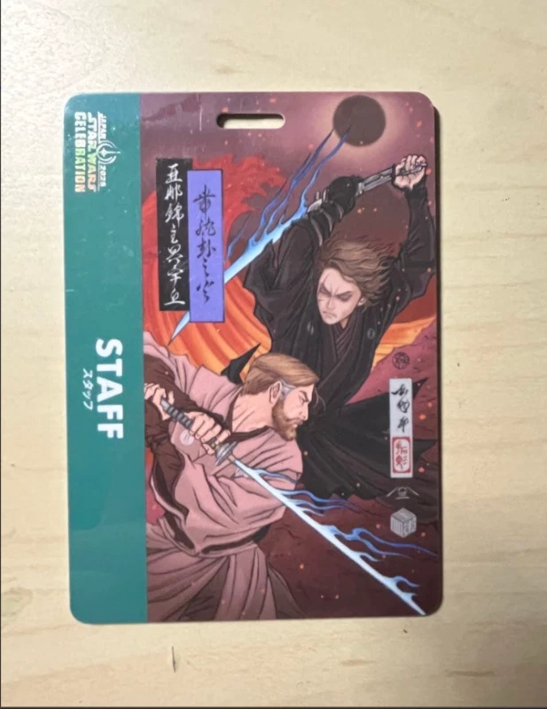Star Wars Celebration 2025 Staff Badge For Staff only from Japan in limited - Image 3 of 4