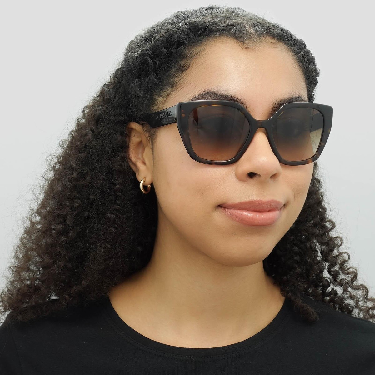 小物 PRADA Polarized Sunglasses Havana 56 Prada Sunglasses PR24XS 2AU6S1 Havana Brown Gradient | eBay