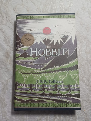 The Hobbit : 75th Anniversary Edition Hardcover J. R. R. Tolkien 2012~NICE