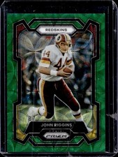 2023 Panini Prizm John Riggins Green Scope #/75 Redskins
