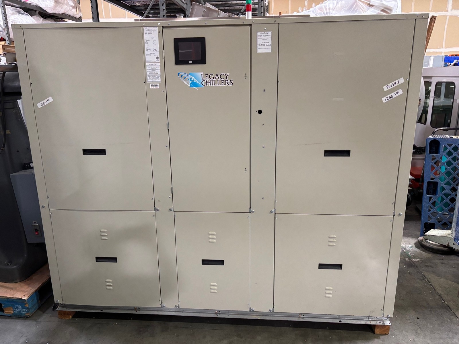 A200910 Legacy Chiller Systems LCS-D500-40-I Industrial Chiller, 460V 3PH