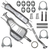 Set Auspuffanlage Auspuff FüR Opel Astra G II 2 98-09 1.6 SchräGheck