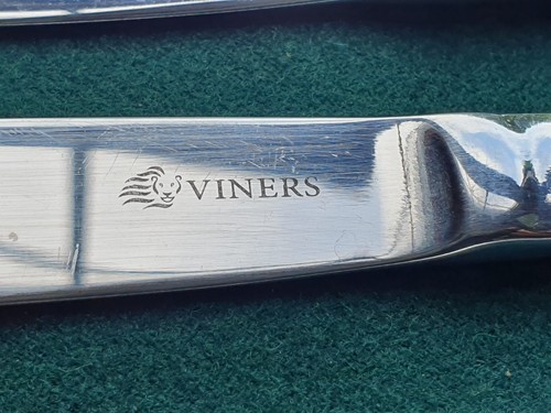 Cuchillo de mesa VINERS x 6 cubiertos de acero inoxidable - Imagen 2 de 4