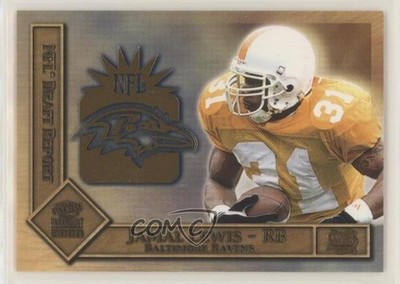 2000 Pacific Paramount NFL Draft Report Jamal Lewis #3 Rookie RC 0o6v