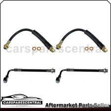 Brake Hose Front Rear Set 4x For 1994 1995 1996 Chevrolet Impala 5.7L