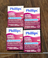 Phillips' 4-in-1 Symptom Defense Daily Probiotic Digestive Support 30 Caps