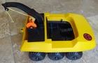 GI JOE ADVENTURE TEAM VEHICLE YELLOW Amphibious 6-Wheel & WINCH 1970’s VINTAGE