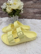 Birkenstock Arizona EVA Popcorn Yellow Sandals Little Kids 11-11.5 / EU 29 Beach