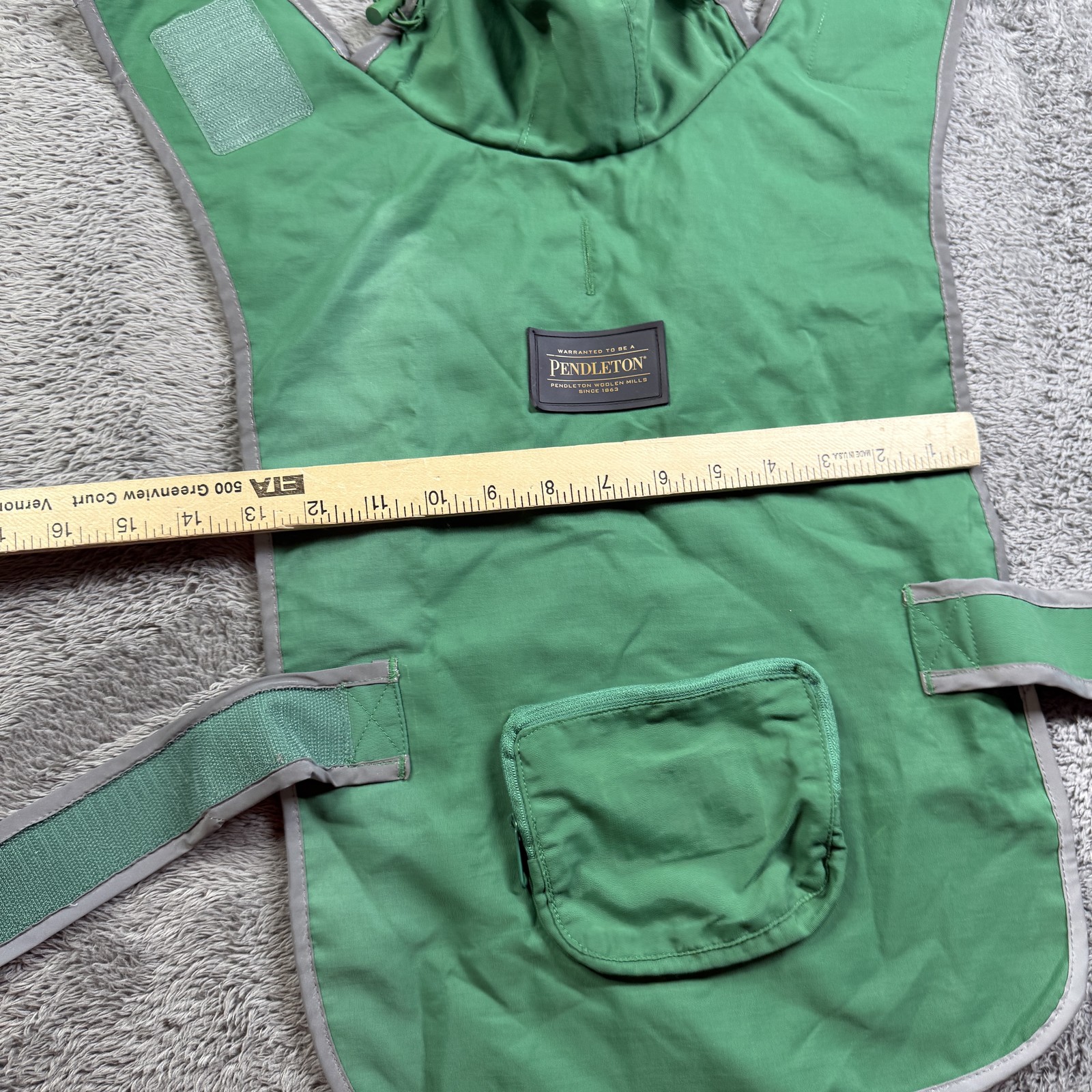 Pendleton Packable Dog Jacket Small Hudson Bay St… - image 3