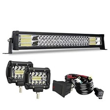 22Inch 306W Led Light Bar Spot 22 Inch Triple Row 22 IN Straight light bar