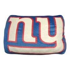 Logo Brands Officially Licensed NFL XL Puff Pillow, New York Giants