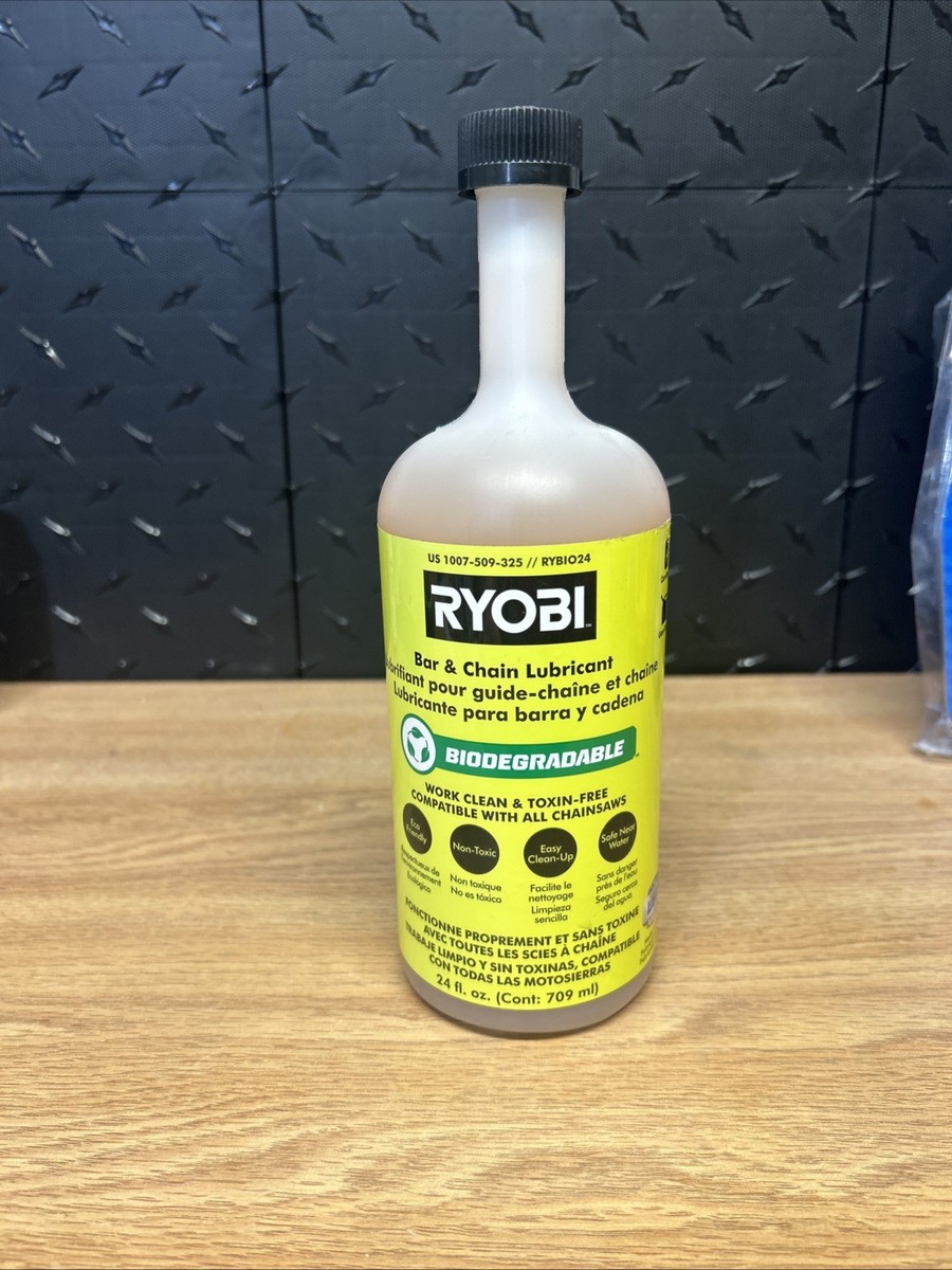 Ryobi Bar And Chain Oil 24 Oz. Chainsaw Lubricant 46396043603| eBay