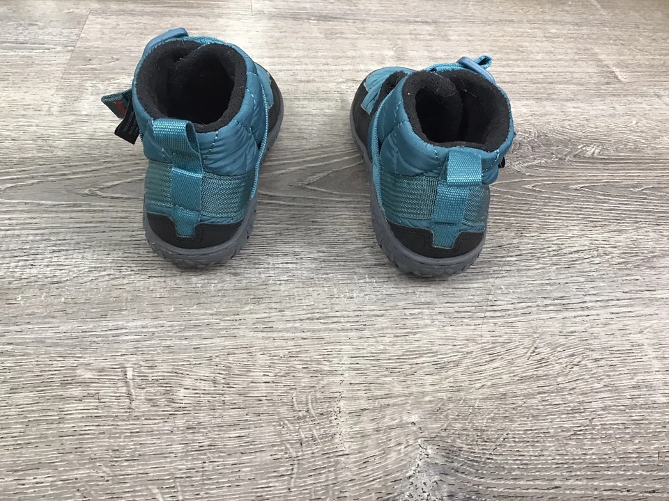 Chaco Niños Talla 2 Ramble Puff Zapatos Jóvenes Niños Azul Sin Cordones Botín JCH180348 Foto 3 de 4