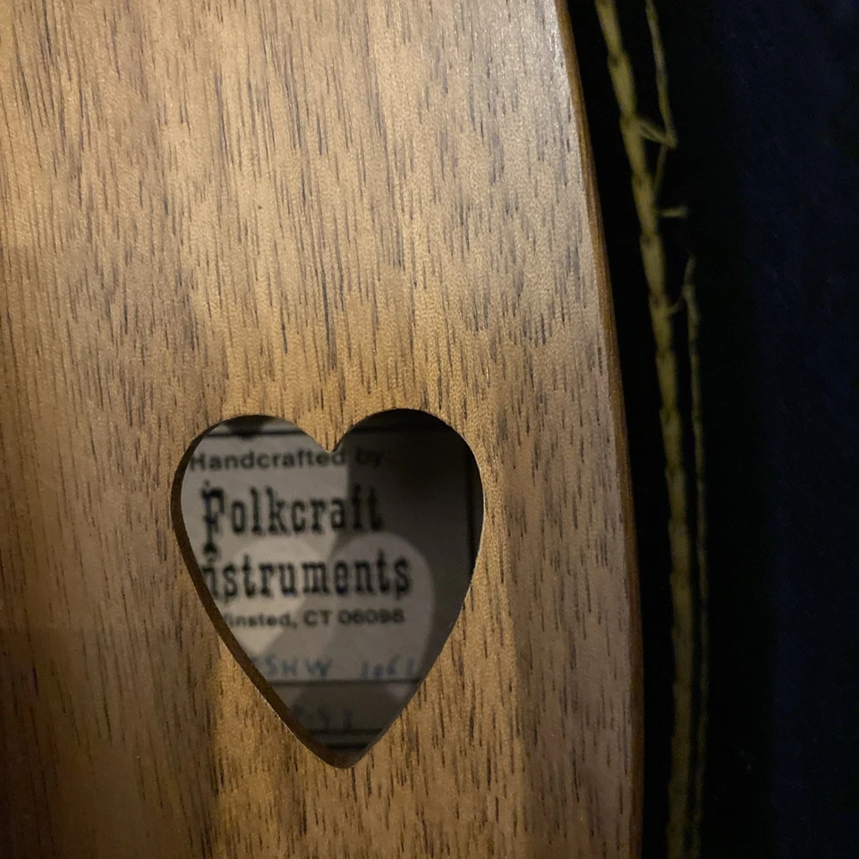 Camioneta Folkcraft Dulcimer Modelo FSHW 1061 17-09-1992 John Pearse Como Nueva Foto 2 de 4