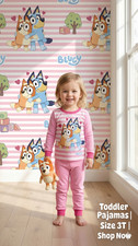 3T Toddler 2-Piece Pajama Set  Premium Soft Breathable Fabric-Durable Sleepwear