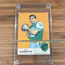 Celebrate the Career of Broadway Joe with the Top Joe Namath Football Cards 22