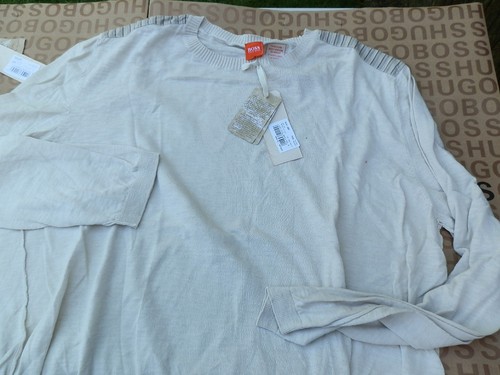 New Hugo Boss Mens Off White Golf Pro 