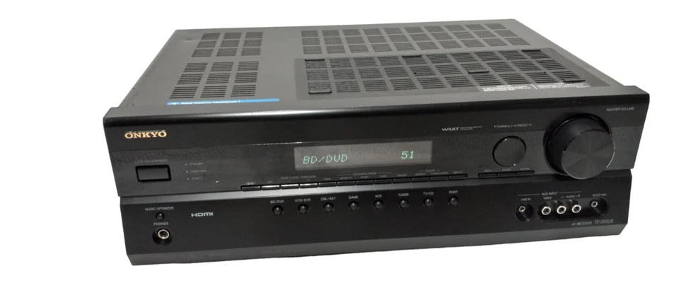 Onkyo TX-SR508 7.1 Dolby Digital AV Receiver TESTED WORKING FAST SHIPPING - Image 2 of 4