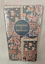 Bella Bug Address Book Birthday Keeper Journal Hardback 4.5x8in 52 Tabbed Sheets