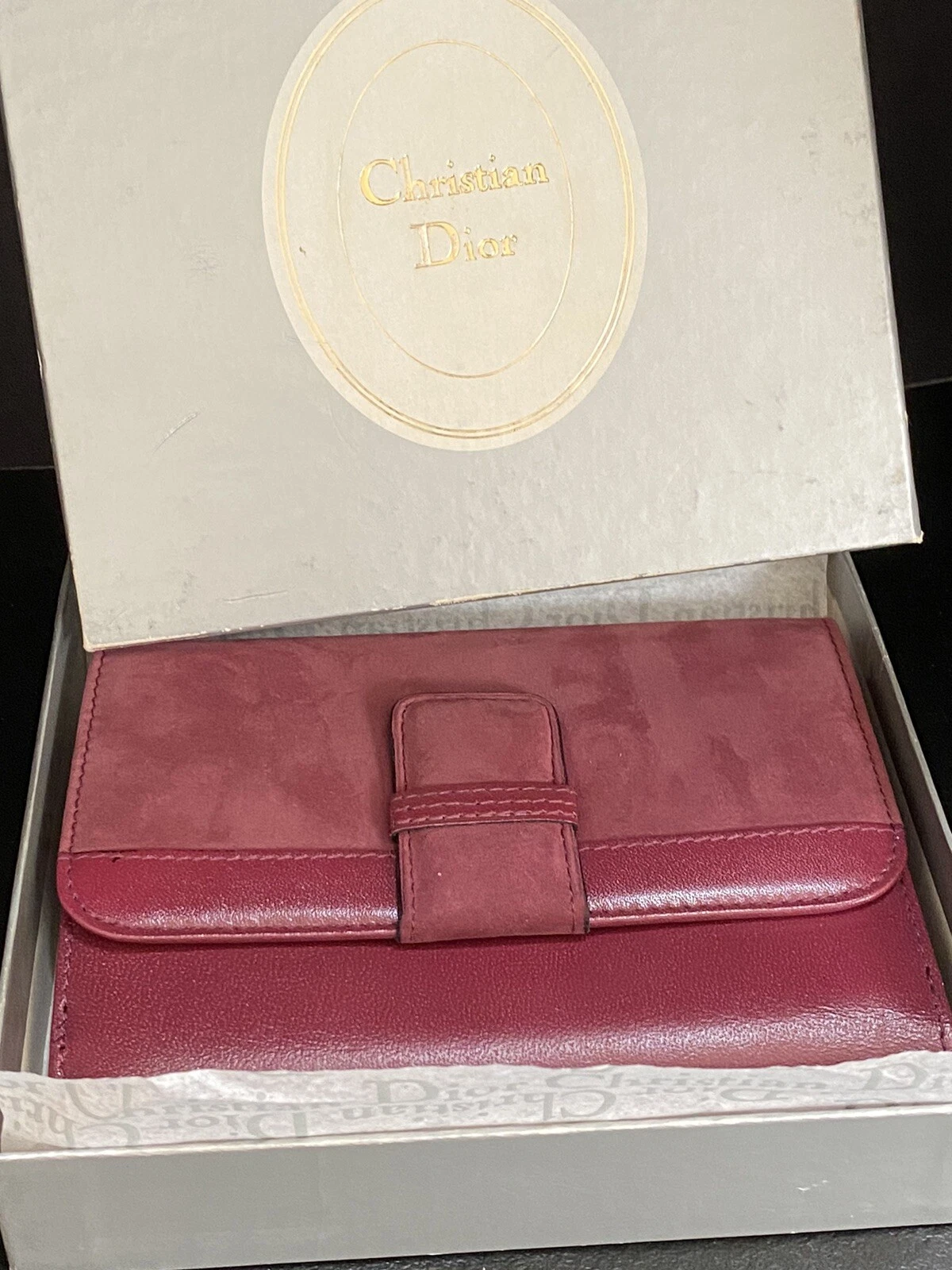 Portefeuille vintage Christian Dior
