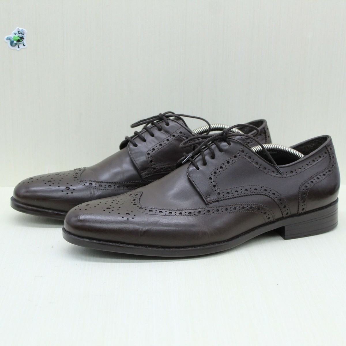 Saks Fifth Avenue Brown Wingtip Oxfords The West II Wingtip Oxford - Brown – Paul Evans main image 4