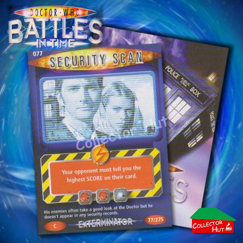 DOCTOR WHO Battles in Time #1-139 EXTERMINATOR RARE & COMMON Cards YOU CHOOSE - Picture 71 of 126