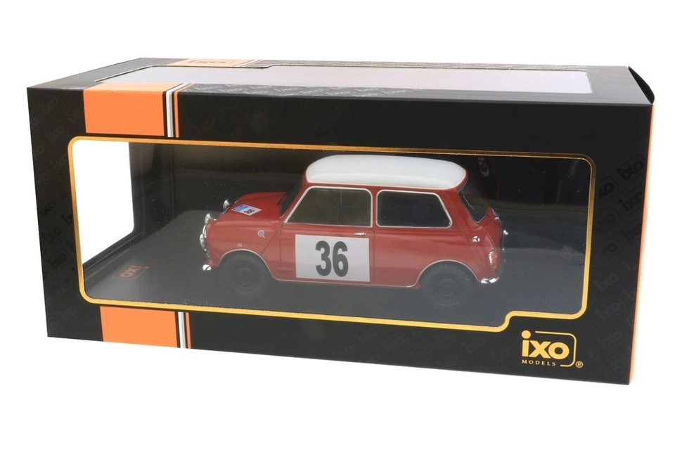 IXO MODELS 1:18 AUTO DIE CAST MINI COOPER S #36 RAC RALLY (1965) 18RMC065C.20 - Immagine 3 di 3