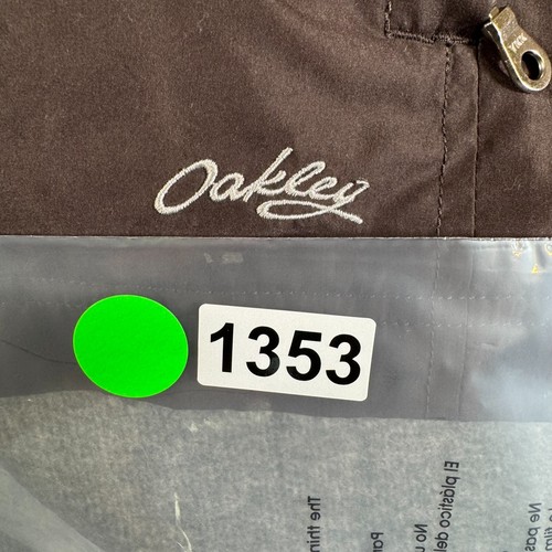 Vintage Oakley Software Jacke Herren Medium Kragen Mesh gefüttert durchgehender Reißverschluss Y2K Gorp - Bild 23 von 23