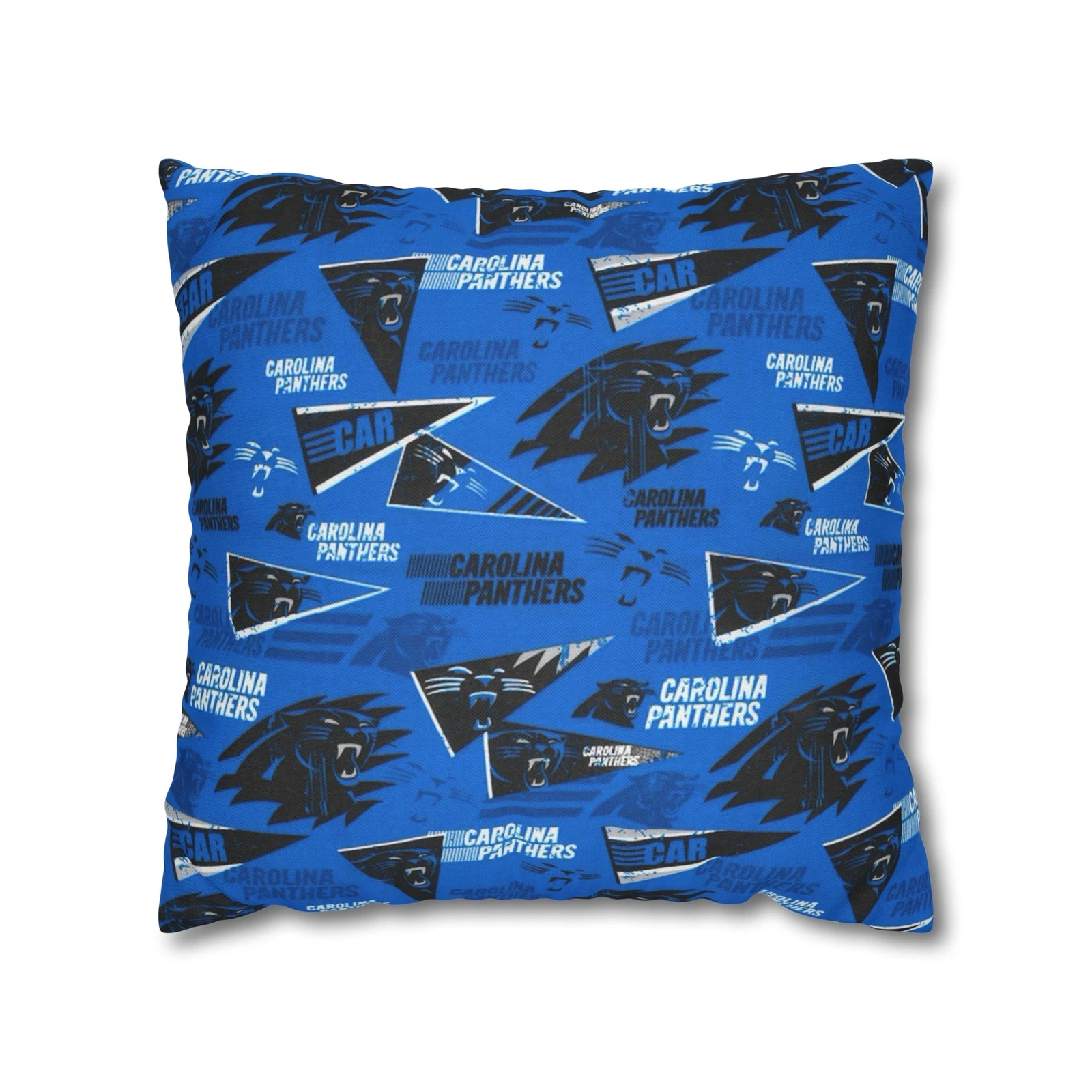 Carolina Panthers Square Throw Pillow Cover
