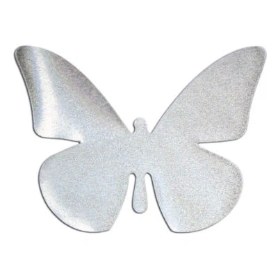 Schmetterling Bügelbild | Reflektor zum Aufbügeln für mehr Sicherheit