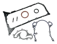 P38 Range Rover Discovery II 2 Oil Pan Sump Lower Engine Gasket Crank Seal Set